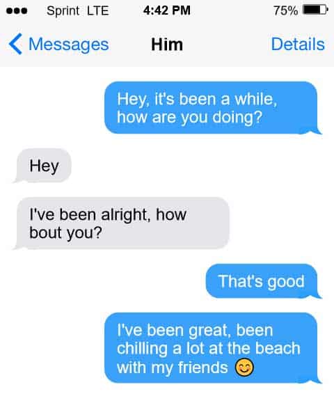 What To Text Your Ex Boyfriend When You Miss Him With 5 Examples
